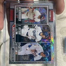 Topps 2026 Series 1 Foil Insert League Leaders #84 Soto Ohtani Schwarber