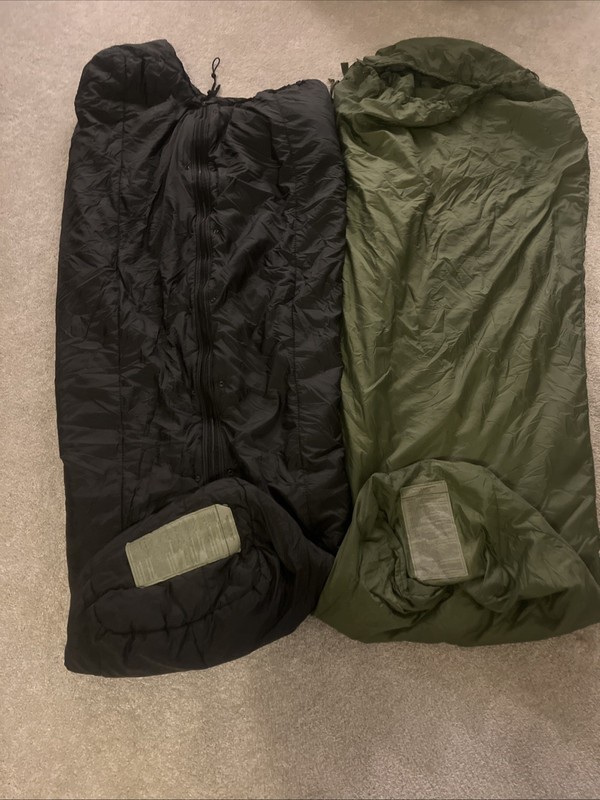 Modular Patrol Sleeping Bag Military And Intermediate Cold Weather Black Large