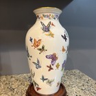 "THE VASE OF A HUNDRED BUTTERFLIES" MEI-LIN LI, FRANKLIN MINT 1987  — photo 1