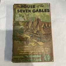 Mystery Vintage Pb, House Of Seven Gables by Hawthorne, Pocket 52, 1st 1940, VG+