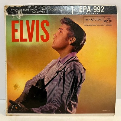 ELVIS PRESLEY - EPA-992 Volume 1 (1956) - 7'' Vinyl Record 45RPM - VG+