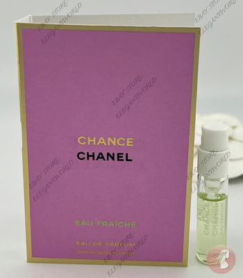 Chanel Chance Eau Fraiche Eau De Parfum Vial Spray SAMPLE 0.05 Oz