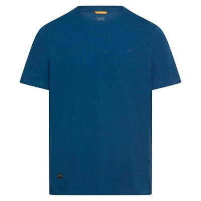 Camel active men's T-shirt regular fit blue 7T07 409700 46 lyons blue