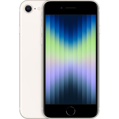 Apple iPhone SE (2022) 64GB GSM/CDMA Unlocked Smartphone - Starlight - Good
