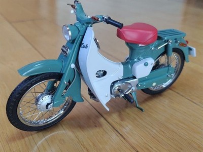 EBBRO「Honda SUPER CUB C100」1:10 EBBRO 1/10 Honda Super Cub C100 Diecast Model Blue Rare item Japan