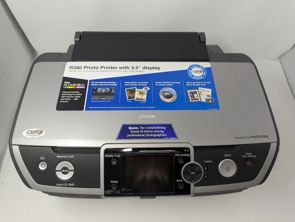 Epson Ultra Hi-Definition R380 Photo Printer - Image 2 of 4