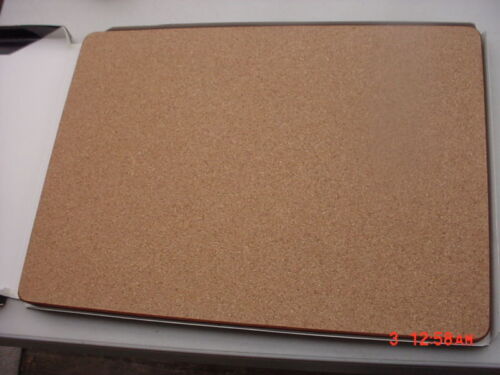 4 Deluxe Placemats Cork Backed CAFFE Design 12x16 - Picture 2 of 4
