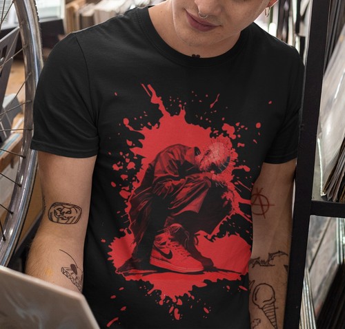 Fresh To Death Hip Hop Streetwear T-Shirt Comfort Farben Tee Schuh Game Drip - Bild 3 von 10