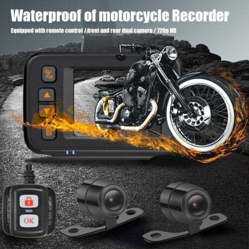 Motorcycle Driving Recorder HD 1080P Dynamic Induction Dash Cam Video Recorder - Bild 12 von 12