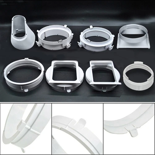 Exhaust Duct Interface for Air Conditioner Exhaust Hose Tube Connector 15cm Dia