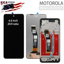 LCD Touch Screen Digitizer Assembly  Frame For Motorola Moto G 5G 2024 XT2417
