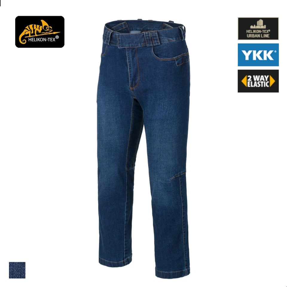 Helikon-Tex Hose COVERT TACTICAL PANTS - Denim Mid Herren Jeans