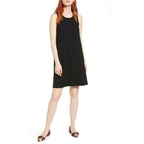 Halogen A-Line Dress Black XS P | eBay