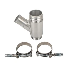 For 13-14 Dodge Ram 6.7L Cummins Diesel Silver Coolant Y-Pipe Dual Radiator