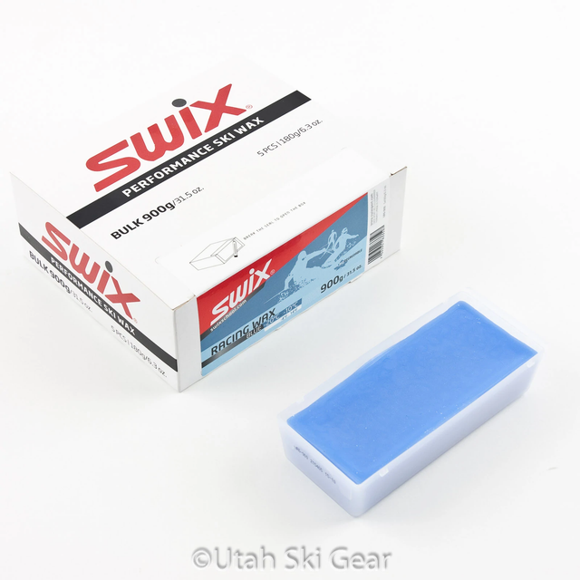 900g BULK Ur6 Training Bio Ski Snowboard Wax by Swix for Cold