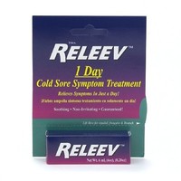 Releev Cold Sore Symptom Treatment I Day - 5ml. Shipping Is Free Releev Cold Sore Symptom Treatment I Day - 5ml. Shipping Is Free