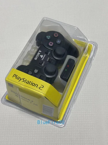 1PCS OEM-Wireless Controller for Playstation 2 PS2-Black - Picture 1 of 2