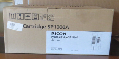 New OEM Ricoh SP1000A Toner , Black for Ricoh Aficio SP 1000S