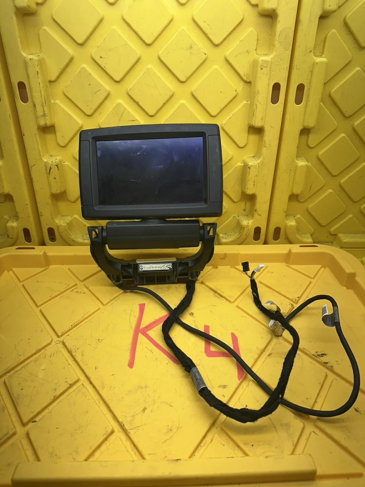 BMW X5 2007-2014 3,0 L compartimento asiento trasero reproductor de DVD monitor OEM Foto 2 de 4