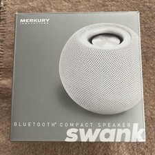 SWANK Bluetooth Speaker White NIB