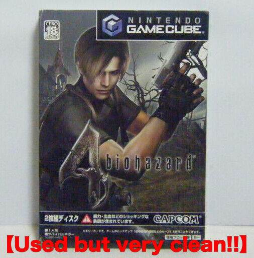 Resident Evil Biohazard 4 PS2 Japanese version with box