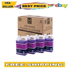 Member's Mark Commercial No Rinse Floor Cleaner 1 gal 4 pk