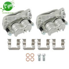 2pcs Front Brake Calipers For Subaru 2003-2018 Forester w/ Bracket