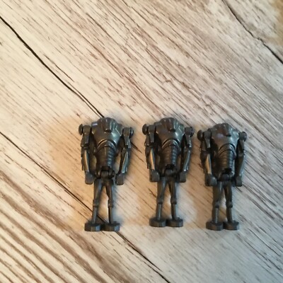 3x Lego Star Wars - Super Battle Droid - Sw0092a, Dunkelgrau