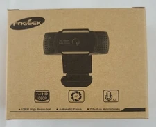 Webcam 1080P with Microphone Fogeek Full HD Autofocus Web Camera