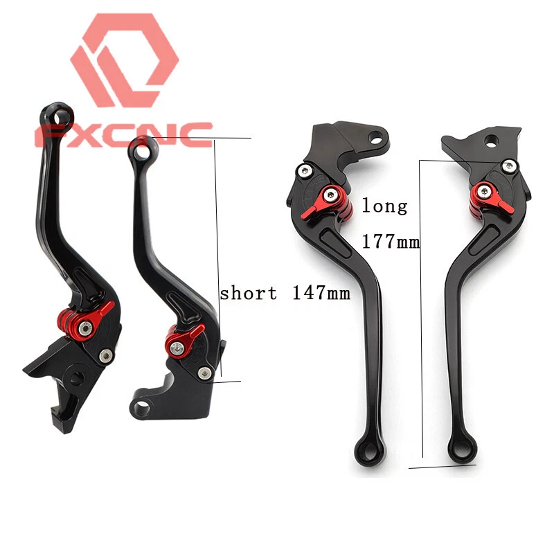 Palanca de embrague de freno FXCNC PARA Yamaha Honda Suzuki Kawasaki Aprilia BMW Ducati Foto 3 de 4