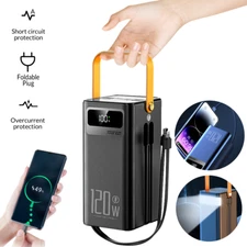 120W 70000mAh Cargador Bateria Portatil USB Para Celular Fuente Carga Telefono