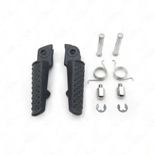 Black Front Foot Peg Footrest Fit For Honda CBR600RR 03-06 Honda CBR1000RR 04-14