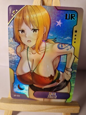 Nami | Senpai Goddess Haven 5 | Full UR Set Sexy Waifu Card Story Karten