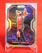 Derrick Jones JR. Silver 2020 Prizm Basketball Card #55