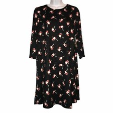 NWT Dress Works Santa Clause Christmas Dress S