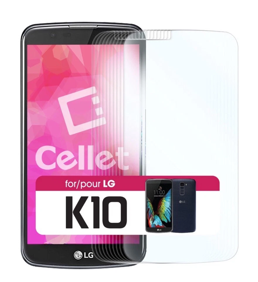 Protector Pantalla Cristal Templado Premium CELLET para LG K10 Foto 3 de 3
