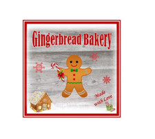 Gingerbread sign / Christmas sign / Christmas decor / holiday decor