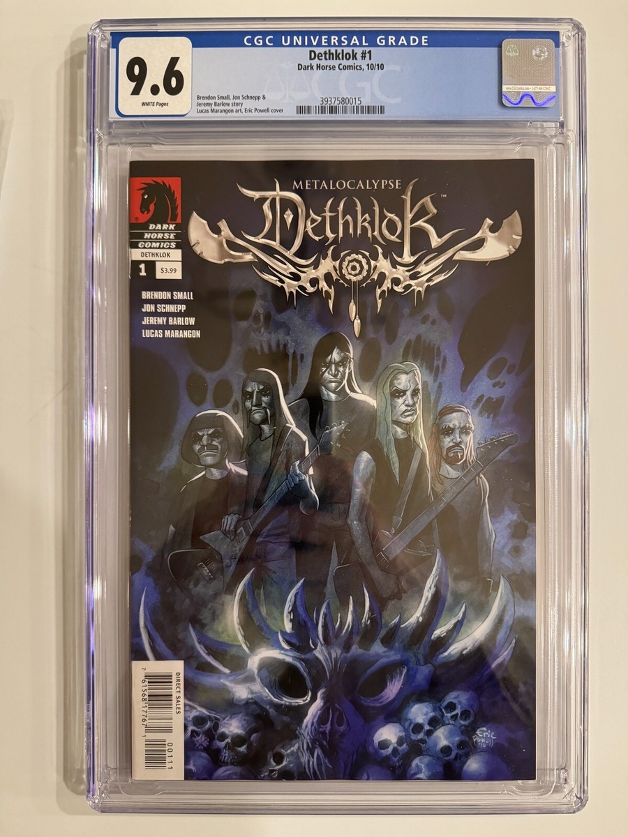 Metalocalypse Dethklok #1 - CGC 9.6 Dark Horse Comics LOW PRINT