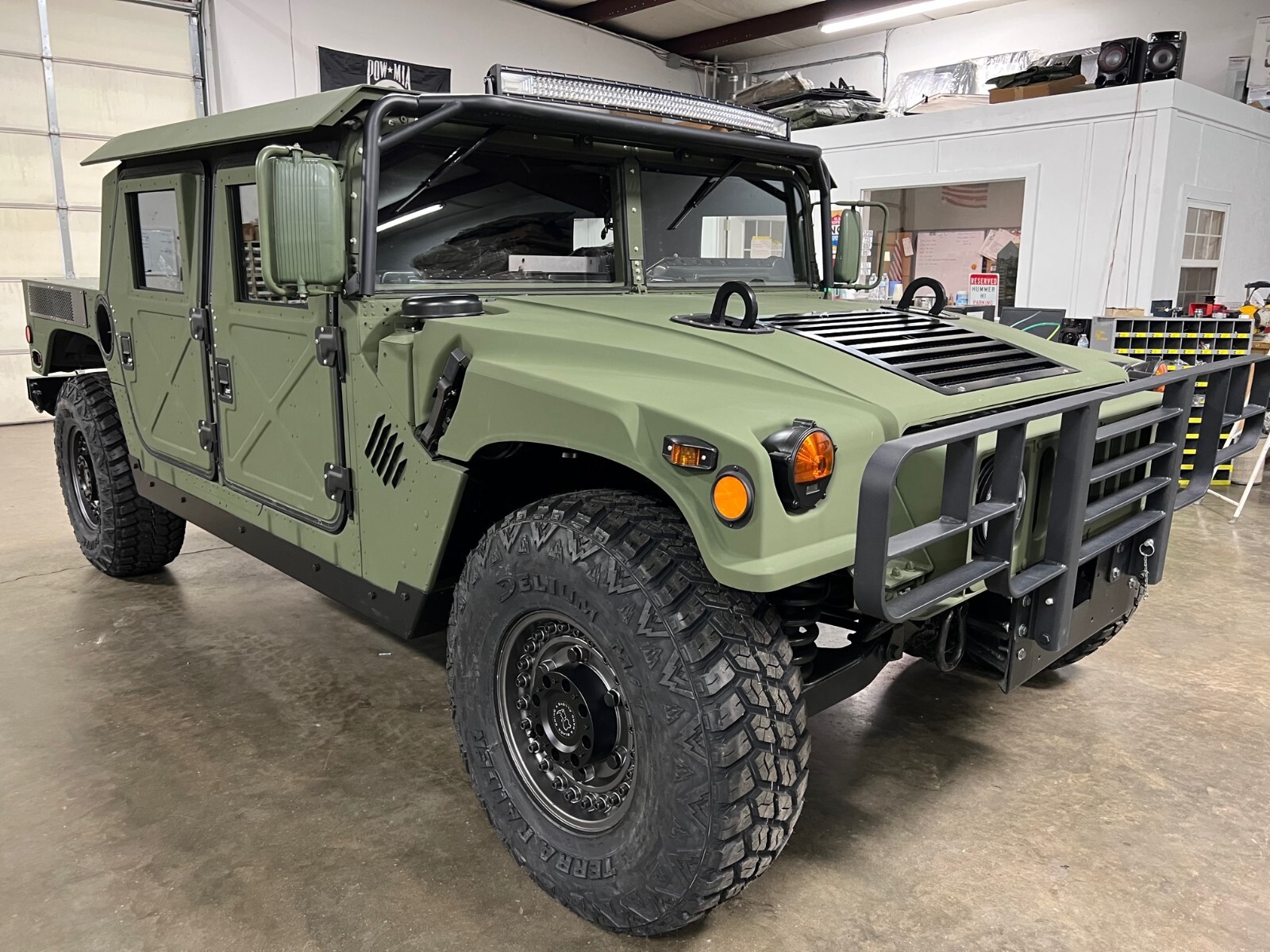 NEW HMMWV Heavy Duty Brush Guard M11XX M998 M1123 M1097 MILITARY Humvee