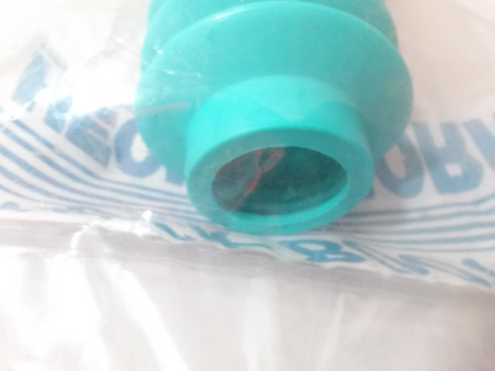 Heckethorn TEAL SHOCK BOOT with Stainless Clamp NOS Vintage eBay