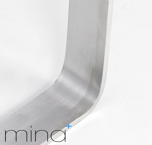 mina concept acero plano acero inoxidable pata de mesa manteles V F 8010 1 pieza - Imagen 5 de 7