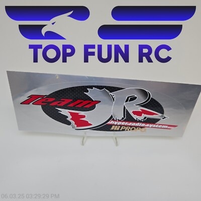 Team JR, Hyper Radio System JR Propro Decal Vintage!
