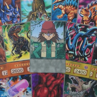 Yugioh Anime Style 20 Card Set - Rex Raptor (Tyrant Dragon, King Rex, Etc |  eBay