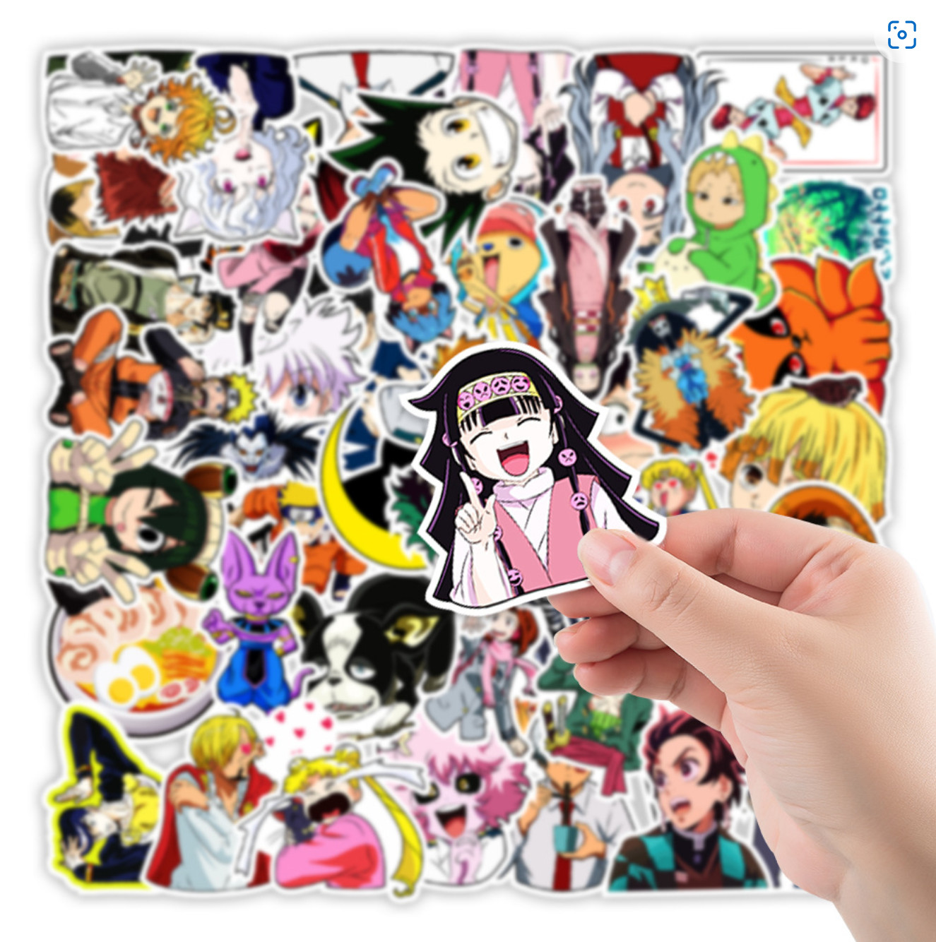 50pc Waterproof Vinyl Stickers Japan Anime Luggage Phone Laptop Water Bottle Car