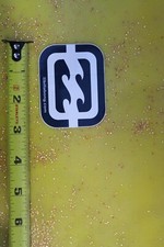 BILLABONG Surf Surfboards Australia Blue White Wave B5 Vintage Surfing STICKER