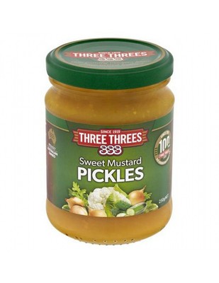 333 Sweet Mustard Pickles 250g (9310480333002)