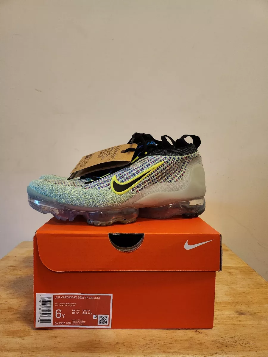 Vapormax bleu cheap orange