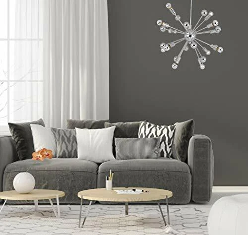 Lámpara de araña de doce luces AF Lighting 5695-12H Supernova Foto 4 de 4