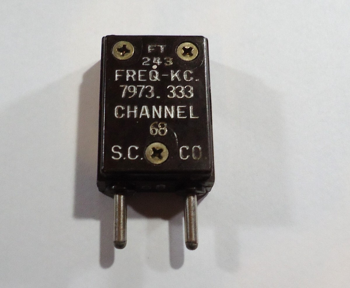 FT-243 Radio Crystal - .093 Pins - 7973.333 KHz - S.C. Co FT-243 Radio Crystal - .093 Pins - 7973.333 KHz - S.C. Co