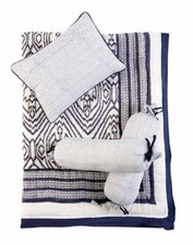 SOUTHSIDE BLUE CRIB BEDDING SET 4-Piece